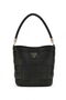 Maylee Woven Mini Bucket Bag