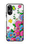 غطاء حماية لهاتف Realme Note 60 4G بنقشة زهور ماندالا