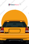 4x4 Off Road JDM Car-Motorcycle Windshield Label Sticker 18x6cm - 2