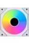 Lian Li Uni SL-INFINITY 120 RGB Triple Pack مراوح بيضاء مع وحدة تحكم - 6