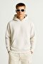 Lenithra Attack on Titan Eren Anime Back Printed Unisex Oversize White Hoodie - 2