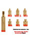 80W EU 220V Heat Set Insert Soldering Iron Tip Head M2 M2.5 M3 M4 M5 M6 Hot Melt Insets Nut Brass Em - 5