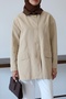 Women's Vintage Oversize Trench Coat - 3