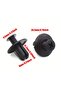 100pcs 100pcs 8mm Plastic Rivets Fasteners Screw Car Bumper Fender Black Rivet Car Fastener Clips Fo - 2