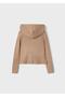 Girl Knitwear Cardigan Jacket Hooded 25Ymyr3365 - 2