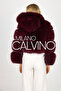 Hooded Fur Jacket Sleeves Detachable - 5