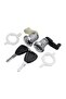 Left+Right Car Door Lock Barrel Cylinder with 2 Key for Renault Megane Scenic Clio Master OE 7701... - 3