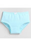 3-Pack Briefs for Girls – Soft Cotton Pastel Underwear Set - 2