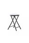 Scaun pliabil negru - 4
