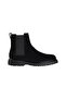 Men's Combat Sole Chelsea Boots - Black - 2