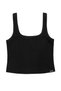 Women's Black Colored Strappy Square Neck Camisole Undershirt - 5