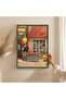 Wooden Frame Painting Framed Poster Art Wall Decor Tk/1478
