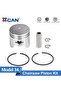 XCAN 34mm Chainsaw Piston Kit For Stihl BG45 BG46 FS38 FS45 FS55 HS45 HS81 Trimmer Blower Chainsa...