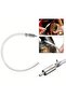 Silver Car Motorcycle Brake Bleeding Oil Change Pump Tool Bleeder Fluid Hose Hydraulic Clutch Valve - 4