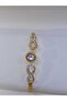 Steel Handcuffs with Zircon Stone and Infinity Detail - 2
