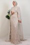 Alissa Evening Dress Cream