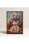 Wooden Frame Painting Framed Poster Art Wall Decor Tk/1482 - 3