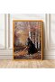 Wooden Frame Painting Framed Poster Art Wall Decor Tk/1480 - 2