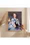 Wooden Frame Painting Framed Poster Art Wall Decor Tk/1481