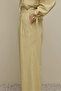 Multi Pleated Voile Trousers Light Yellow - 3