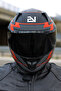ThunderBolt Mat Siyah- Kırımızı Kask - 3
