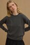 Thin Viscose Basic Sweater Anthracite - 4