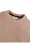 Junior Boys Textured Cotton T-Shirt - Beige - 4