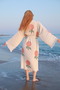 Muslin Kimono 100% Cotton Floral Printed Patterned Bathrobe Kaftan Dressing Gown