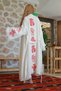Muslin Kimono 100% Cotton Bohemian Symbol Printed Patterned Bathrobe Kaftan Dressing Gown - 7