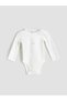 Crew Neck Printed Baby Girl Snap Bodysuit 3-Piece (W5) - 4
