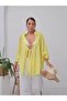 Women's Linen Single Tie Pareo Shirt - 2