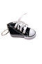 حذاء رياضي صغير من طراز Chucks على شكل سلسلة مفاتيح وحقيبة زينة ريترو