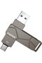 256GB Type-C Flash Drive, 2-in-1 OTG USB 3.1 Dual-Port Memory Stick