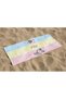 Cute Teddy Bear Patterned Digital Printed Girl's Beach Bath Towel - 2