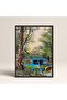 Wooden Frame Painting Framed Poster Art Wall Decor Tk/1484 - 3