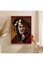 Wooden Frame Painting Framed Poster Art Wall Decor Tk/1485