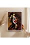 Wooden Frame Painting Framed Poster Art Wall Decor Tk/1485