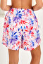 Uv Protection Women's Pool Sea Shorts Swimsuit 4411 White - 3