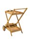Tea Trolley 54x87x90 cm Solid Wood Acacia - 5