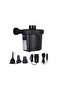 Portable Air Mattress Pump,Quick-Fill Electric Air Pump With 3 Nozzles