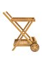 Tea Trolley 54x87x90 cm Solid Wood Acacia - 4