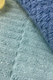 Atlas 3-Piece Hand and Face Towel Set – 50X90 cm 100% Cotton, Soft Textured, Knitted Pattern. - 4
