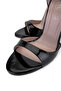 Women's Genuine Leather Black Patent Leather High Heels - 3