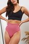 Mabet Model High Waist Bottom Abdomen and Belly Tightening and Recovery Corset Panties Dusty Rose Color - 2