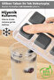 3-Piece Silicone Push-Out Ice Tray - 12-Cup Non-Stick Cocktail Presentation Ice Mold with Lid Mixed Color - 2
