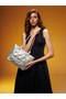Premium Line White Women's Shoulder Bag 05Po25Y106