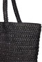 Black Women's Straw Shoulder Bag 05Po25Y3523 - 5