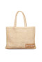 Beige Women's Straw Shoulder Bag 05Po25Y3523 - 3