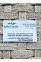3 Pieces White Color Bath Towels - 5