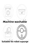 Digital Printed Non-Slip Base Washable Set of 2 Bathroom Carpet Mat Toilet Seat Set Kt-kzht-850 - 5